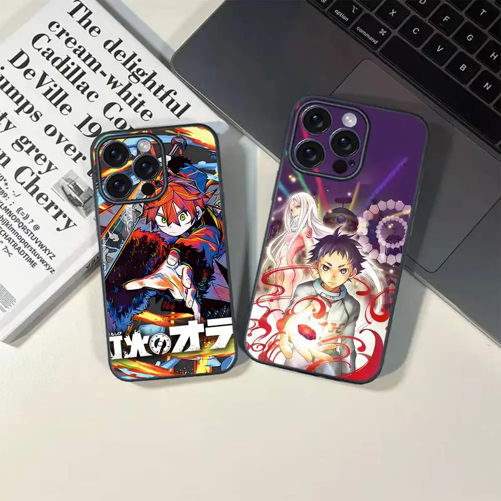D-DEADMAN WONDERLAND anime funda de teléfono para 17 12 13 14 15 16Pro Max mini Plus fuerte atracción magnética