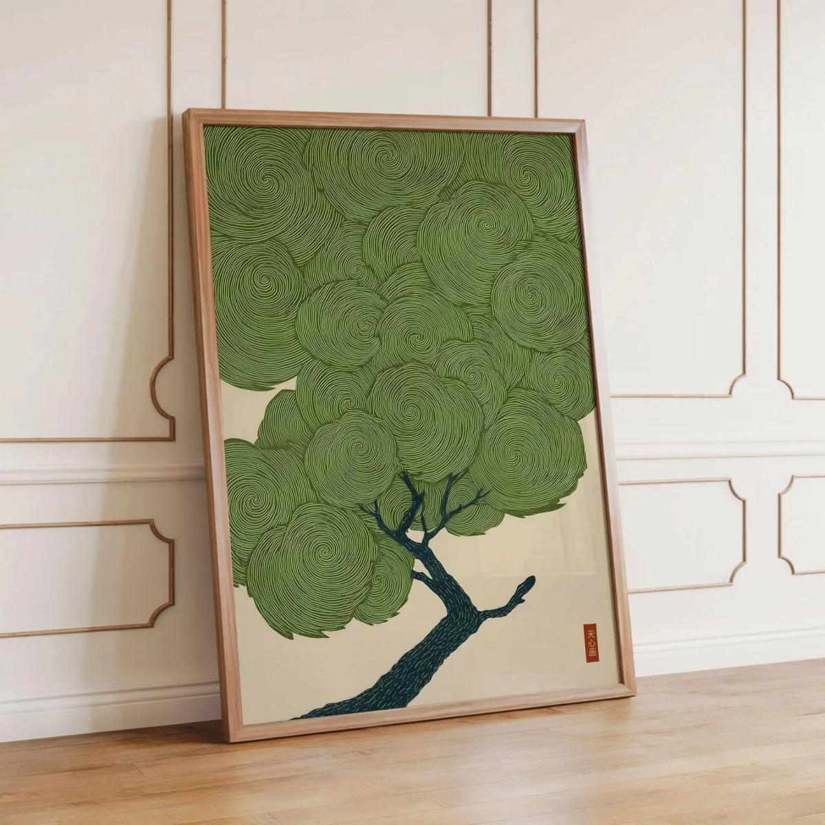 Japanische Wabi-Sabi Baum-Leinwanddrucke Poster Vintage Japandi Zen Ästhetik Kunstdrucke Wohnzimmer Schlafzimmer Wandkunst Heim-Dekoration