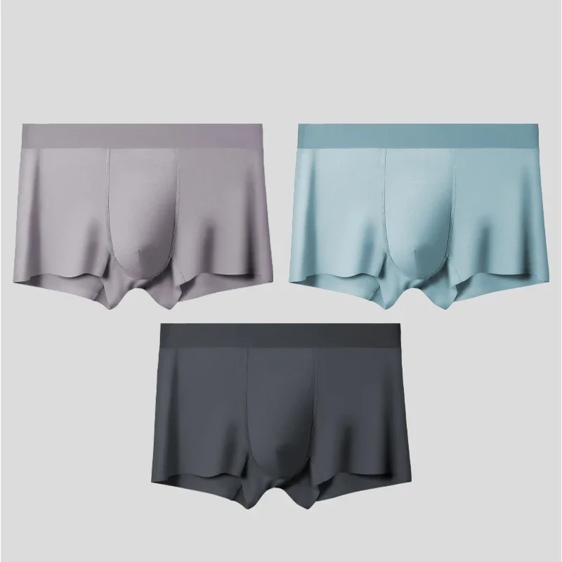 

5pc Underwear men's sports boxers comfortable breathable underpants Simple boxers boys short shorts head