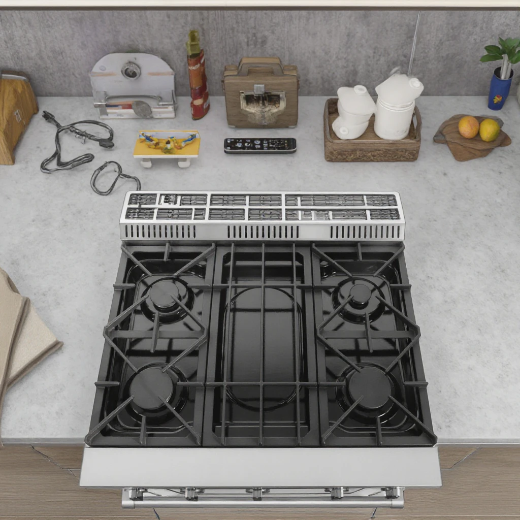 30'' 5.0 Cu.ft Freestanding Ga - огляд і ціна Kitchen Appliances Electric Stove