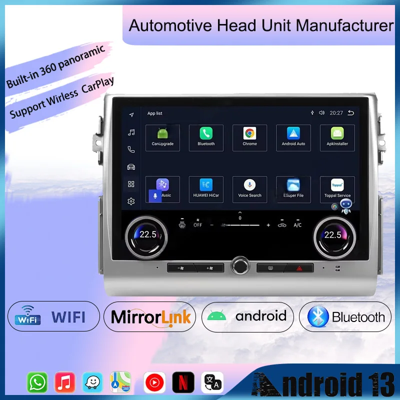 

Andriod 13 13.3 Inch Touch Screen For Toyota FJ Cruiser 2007-2024 Carplay Navi Car Radio Auto Multimedia Player Head Unit Stereo