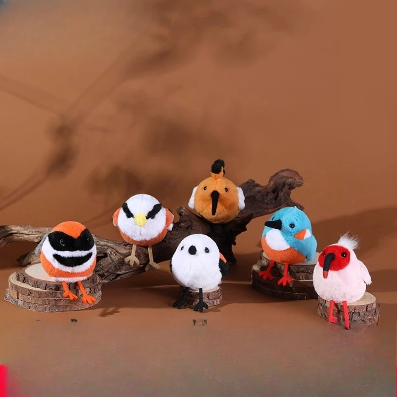 

Tit dumpling sounding plush bird doll pendant doll