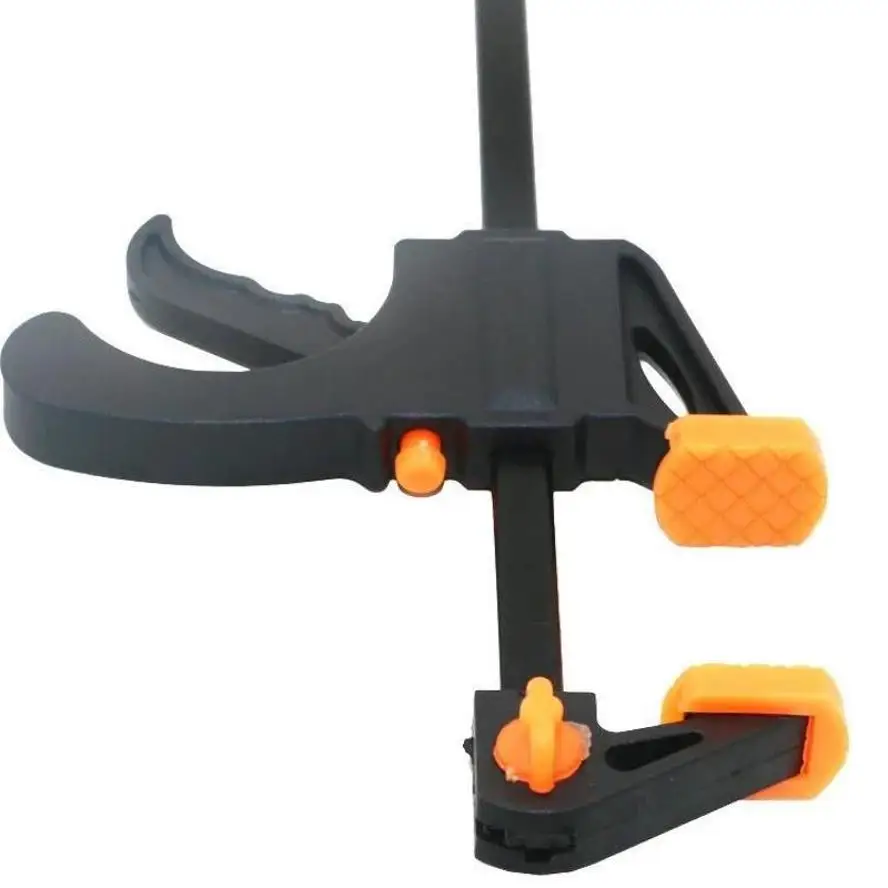 1 Pcs 4-inch F-type Woodworking Fixture For Quick Clamping Of Heavy-duty Woodworking Tools And Home Decoration Appliances