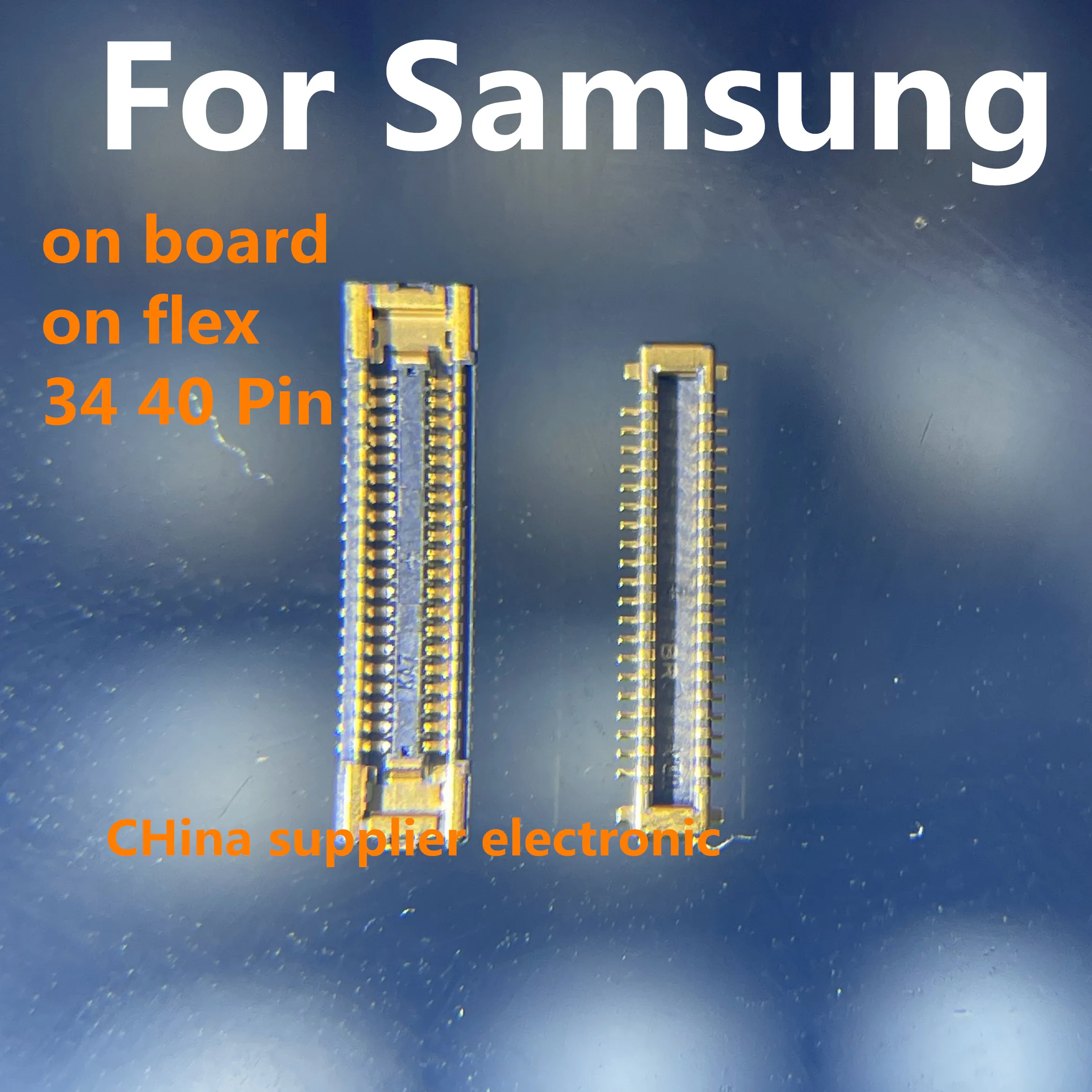 LCD Display Screen Flex FPC Connector For Samsung Galaxy M30S M307 M30 M31 M315 M215F M305 M21 M215 Plug Board 34pin 40Pin