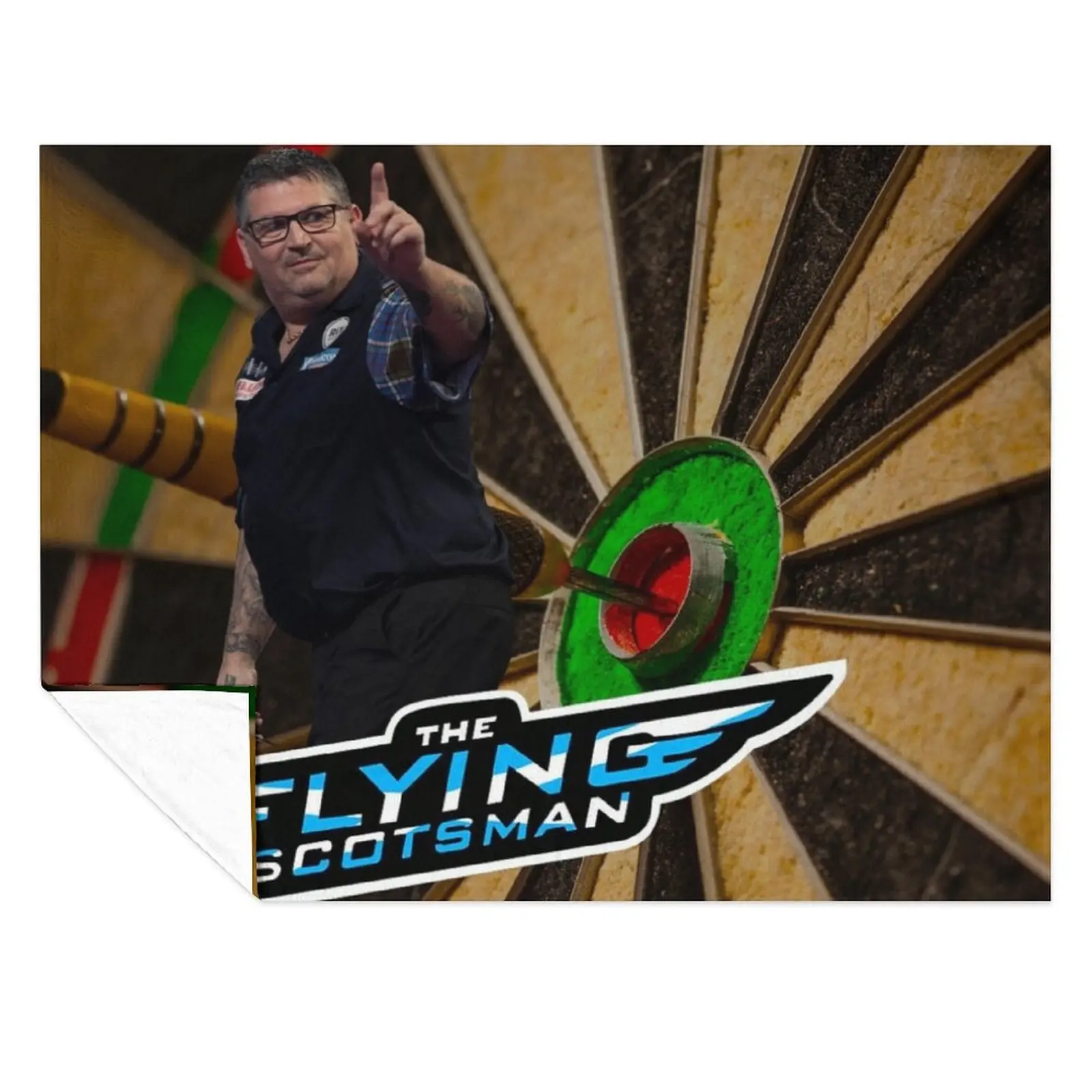 

Gary Anderson The Flying Scotsman Throw Blanket Plaid on the sofa Beach Flannel Fabric Blankets