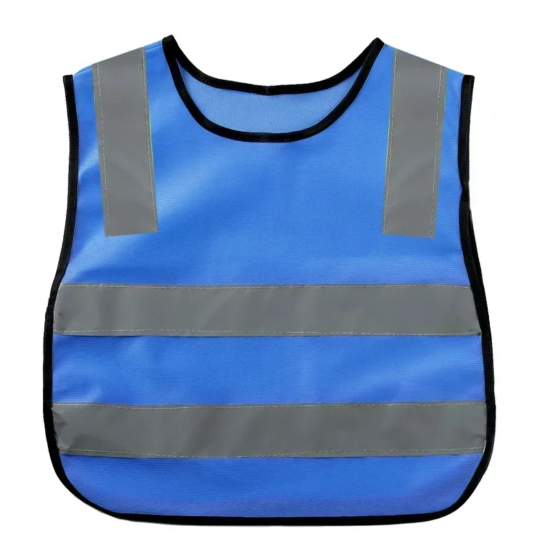 High Visibility Kids Reflective Vest Jackets Waistcoat Students Boys Girls Traffic Work Running Road Safety Reflective Tape