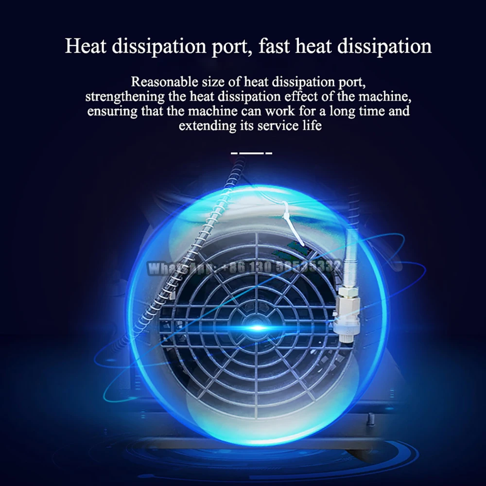 

Double-Cylinder Water-Cooled High-Pressure Air Pump 30mpa Electric High-Pressure Air Pump 40mpa Inflator Punching 4500psi