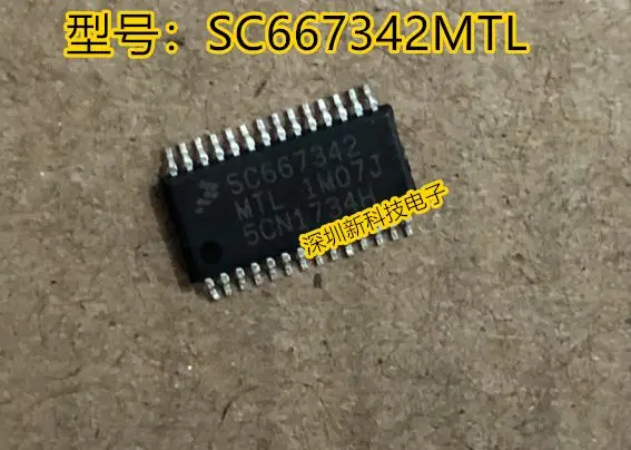 Free shipping  SC667342MTL 1M07J TSSOP28    5PCS    Please leave a comment