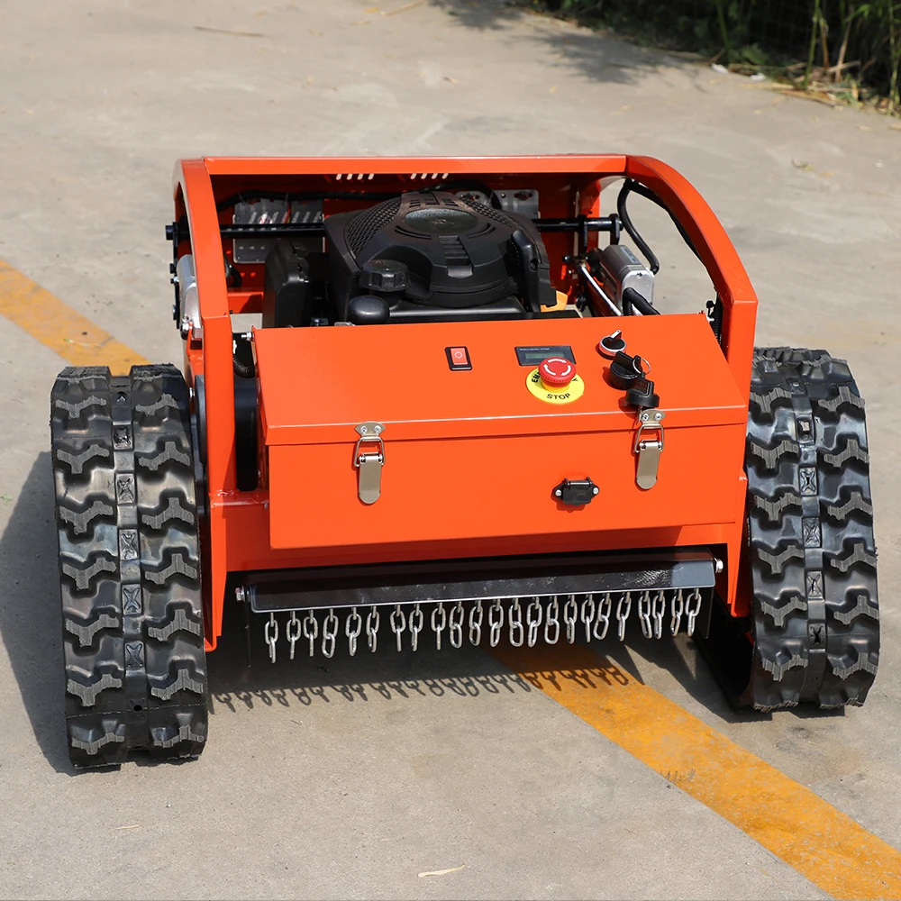 جزازة العشب المخصصة للتحكم عن بعد، معتمدة من CE EPA Euro 5، انبعاثات منخفضة، تجنب العوائق التلقائي، جزازة العشب اللاسلكية