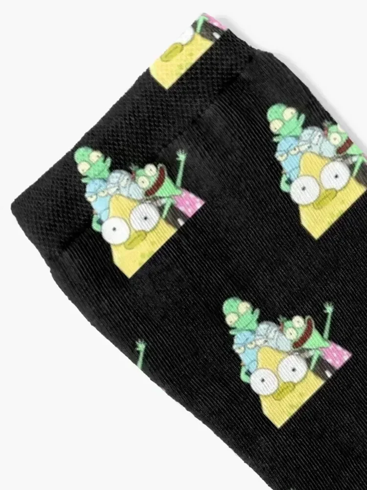 Solar Opposites Socks anti-slip christmass gift kids Stockings compression Men Socks Luxury Brand Women's