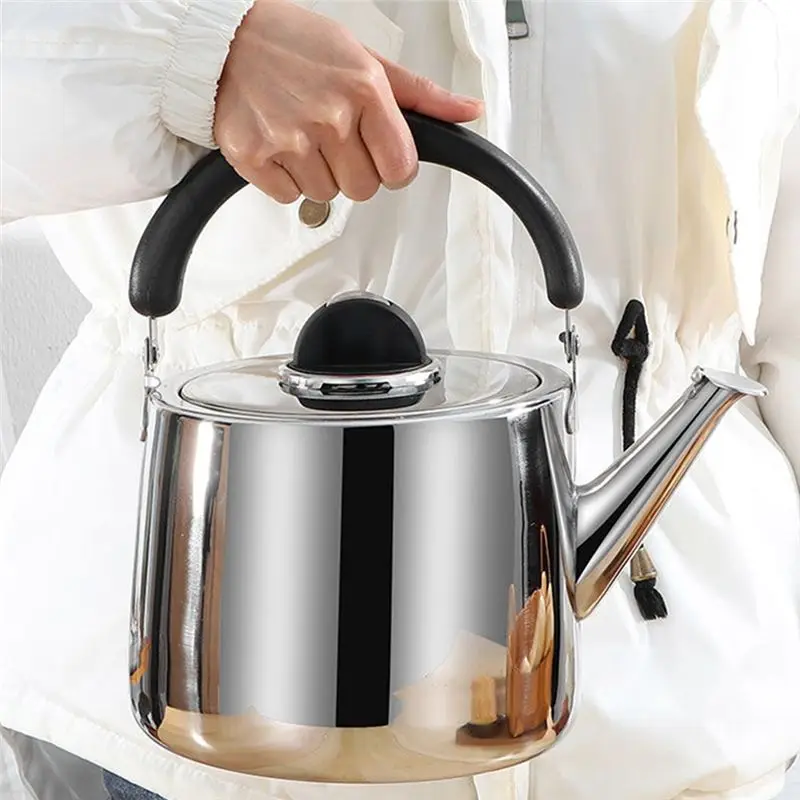 

AA83 3L Thickened Whistle Kettle Stainless Steel Rapid Heating Boiling Water Pot Tea Kettle
