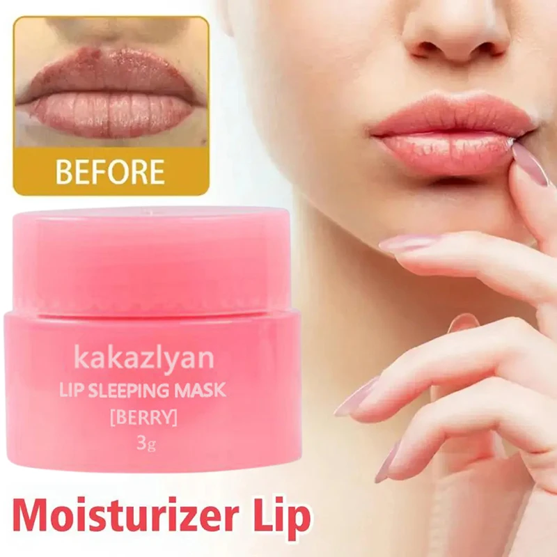 New Moisturizing And Moisturizing Series Korean Lip Mask Night Lip Skin Repair Diminishing Lip Lines Nourishing Lip Care Cream