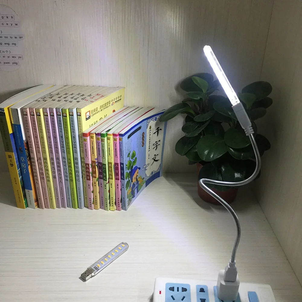 Imagem -06 - Mini Led Night Light com Sensor de Toque Usb Portátil Table Desk Lamp Livro Lanterna de Leitura Power Bank Laptop Lamp 5v