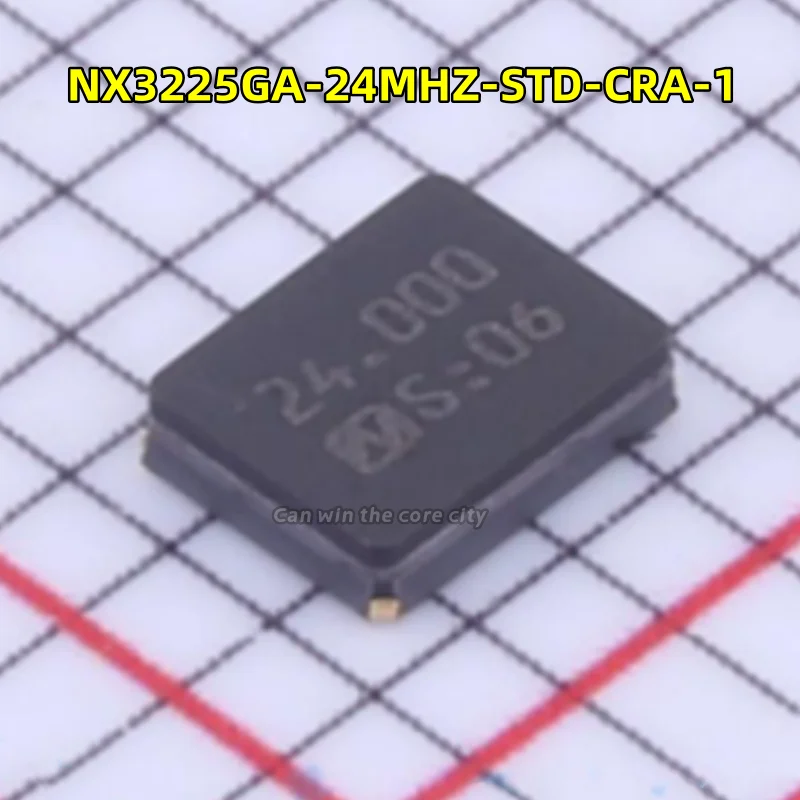 10 pcs brand-new NX3225GA-24MHZ-STD-CRA-1 NX3225GA 24MHz 8pF ��50ppm crystal vibration