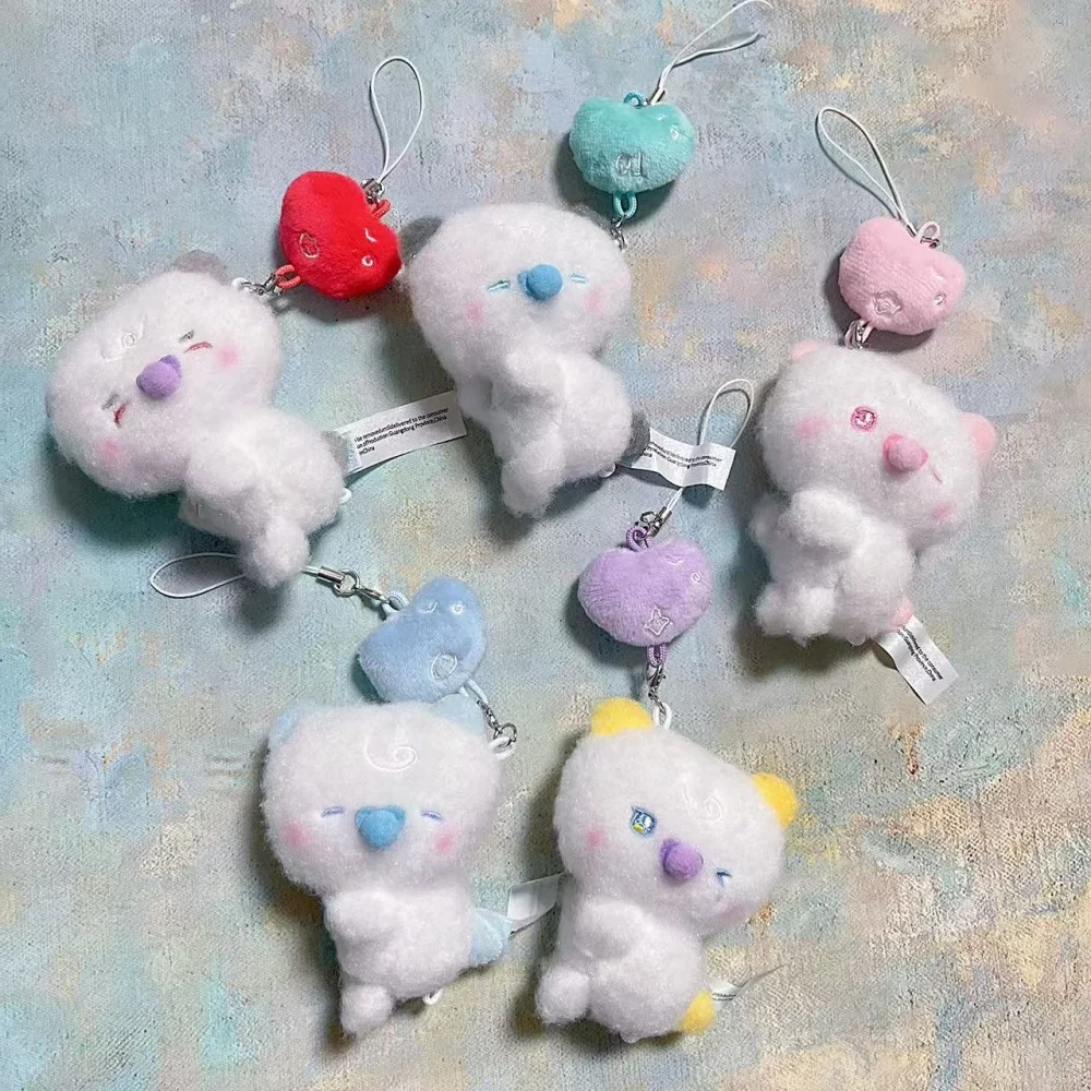 

Plave K-pop Plush Cartoon Cute Characters Keychain Keyring NOAH YEJUN BAMBY EUNHO Bag Accessories Gift Fans Collection