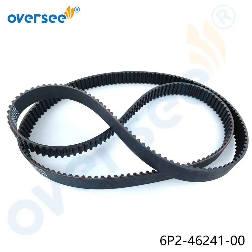 6P2-46241 Timing Belt For Yamaha F200 225 250 HP 4-Stroke Outboard Engine 6P2-46241-02-00 Sierra 18-15132