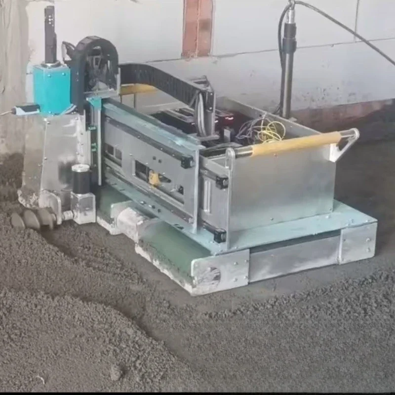 Small leveling robot Mortar ground leveling machine Remote control ground leveling robot