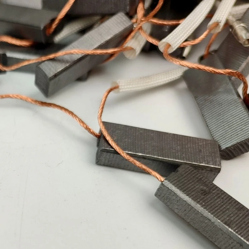 Y6GD Premium Carbon Brushes For Vacuum Cleaner Machines Includes Brush Holders