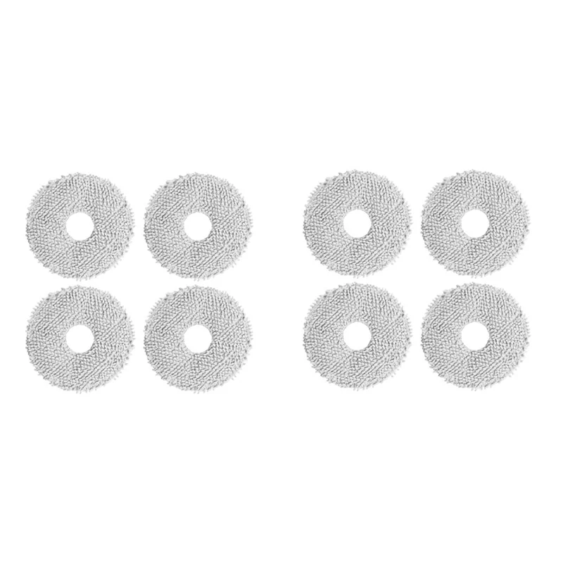 قطع غيار ABZA-8X وسادة ممسحة متوافقة مع ملحقات المكنسة الكهربائية Dreame Bot L10S Ultra وسادات قماش ممسحة