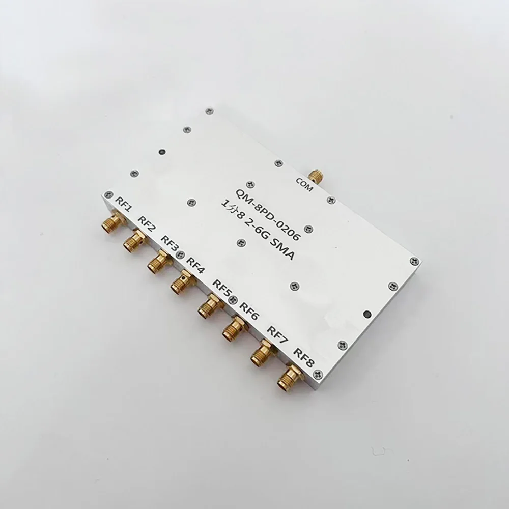 2Ghz TO 6Ghz RF Power Splitter 8 Channels RF Power Signal Combiner Divider FOR FM 2.4Ghz 5.8Ghz WIF BluetoothI LORA Radio