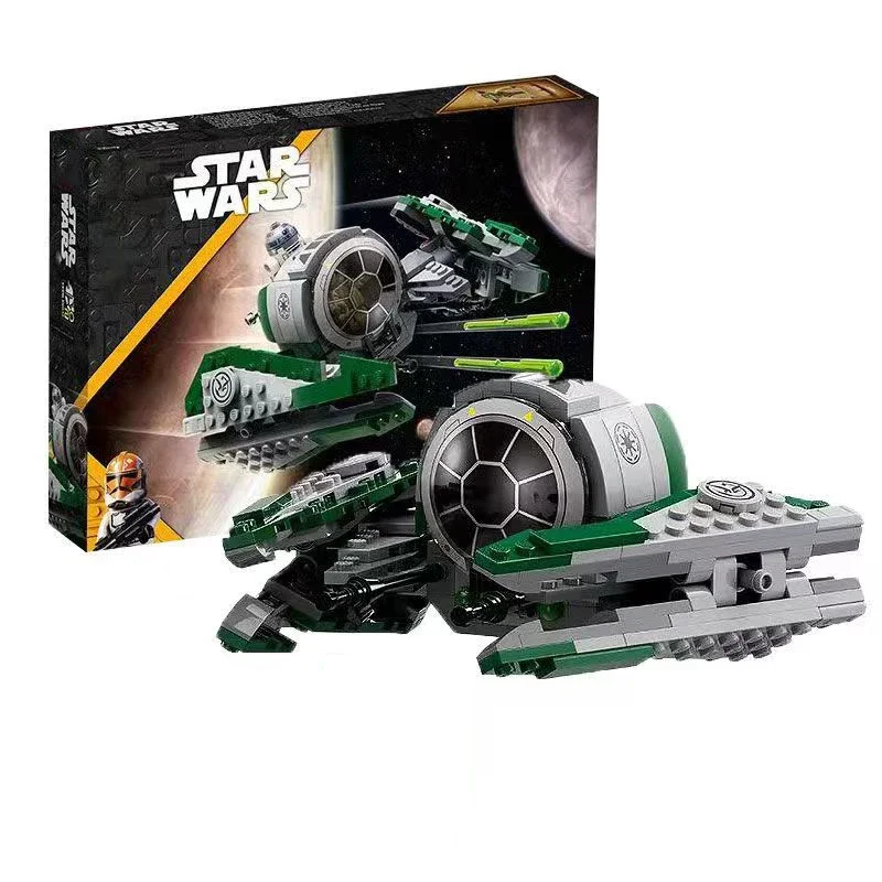 

IN STOCK Yodas Space Jedied Starfighter 75360 Building Blocks Wars Bricks DIY Toys For Children Birthday Christmas Gifts