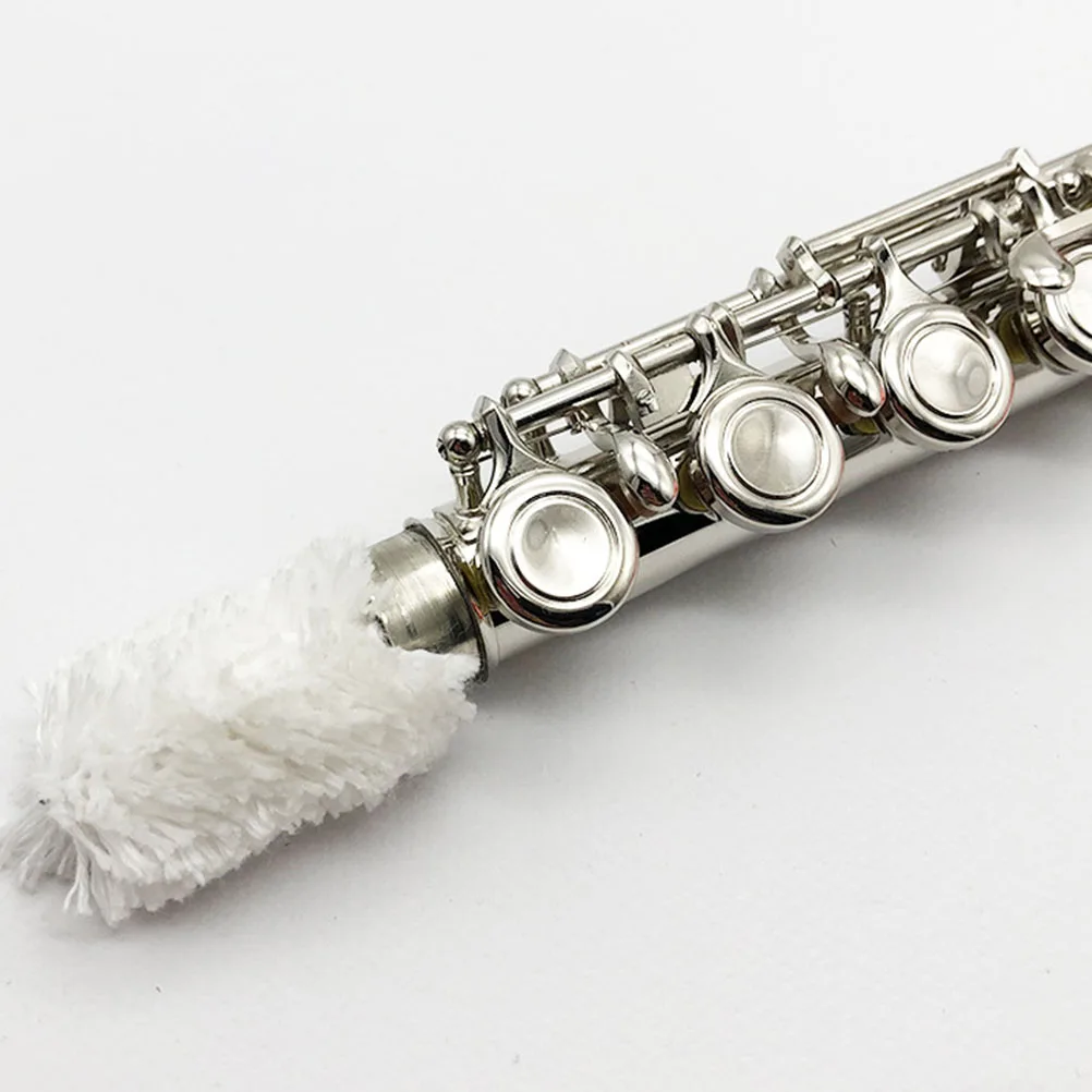 

Flute Cleaning Kit Cork Cream Musical Instrument Double-sided Fleece Saxophone Tool
