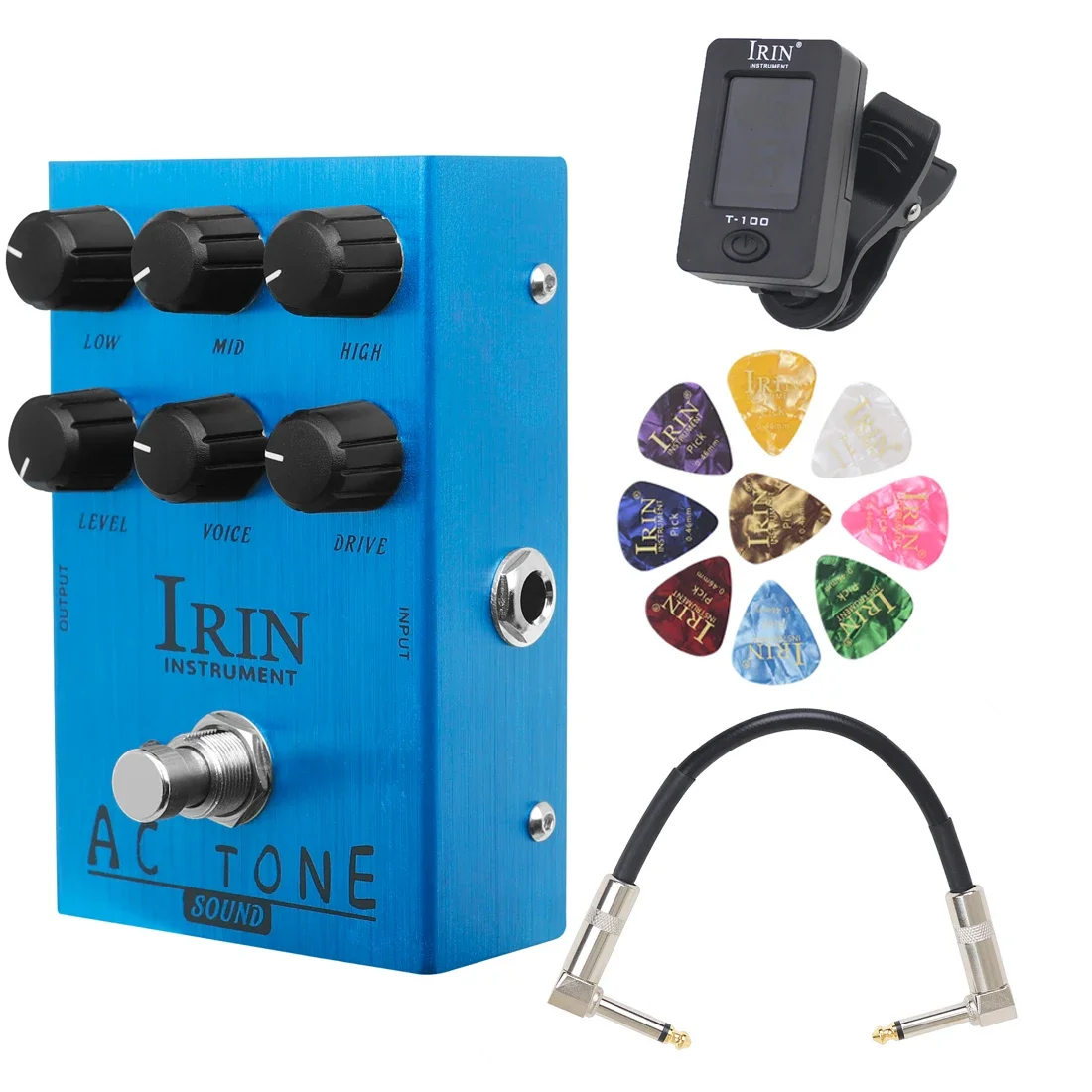 Guitar Effect Pedal Sound Overdrive Amp Simulator Multi Effects Pedal Delay Chorus Phaser Reverb Effect ​Pedal