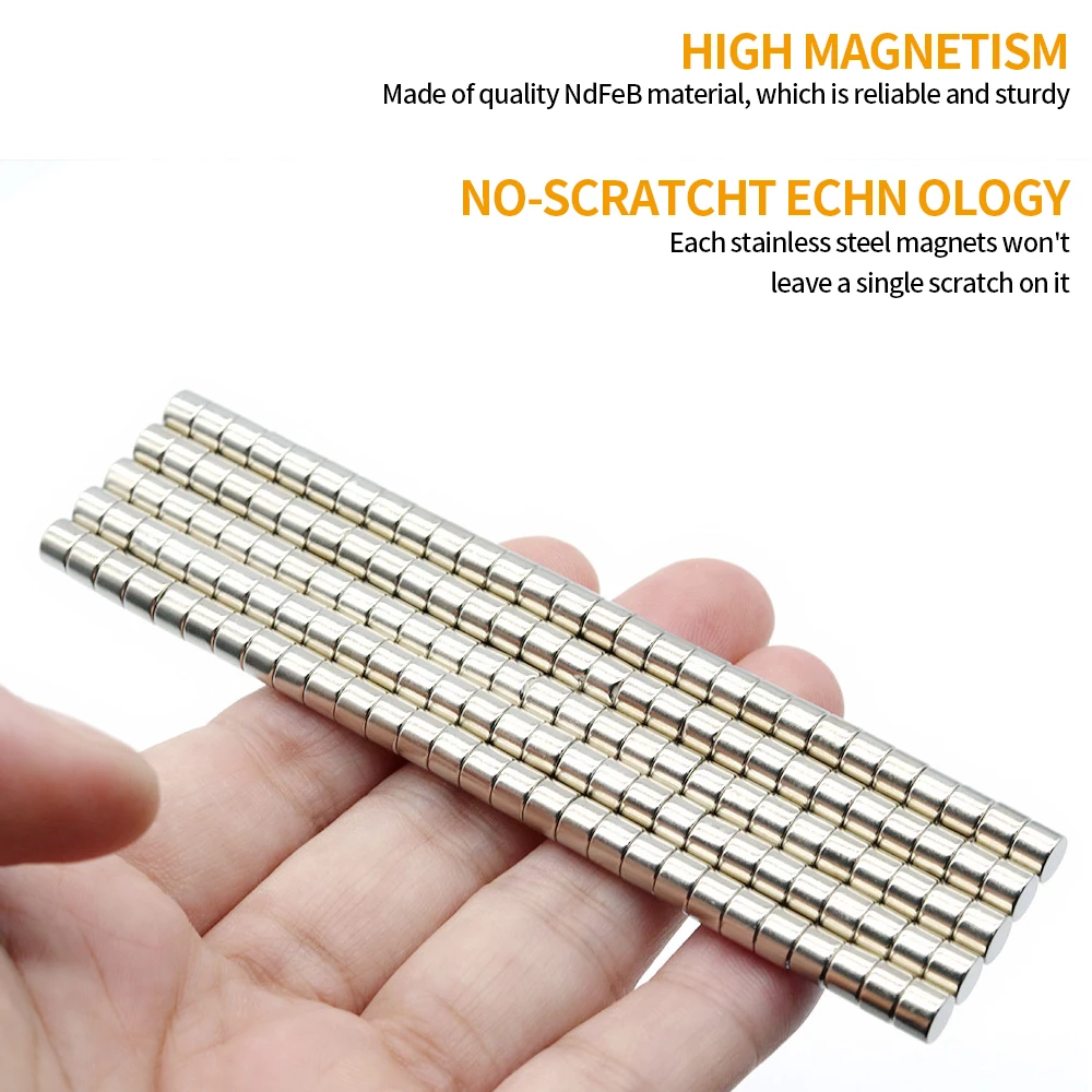 5x4mm Super Strong  Round Neodymium Magnet N35 Powerful Magnetic NdfeB Permanent Refrigerator Magnet imanes DIY