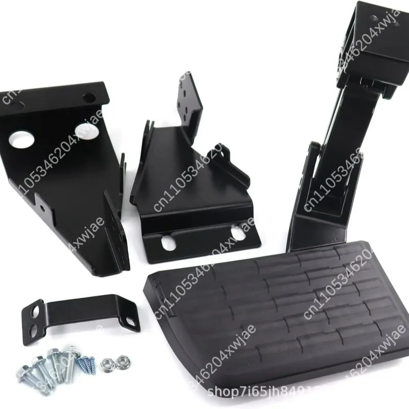 For Ford F150 F250 F350 F450 2017-2023, Retractable Rear Bumper Step, Truck Drop Step Pedal Heavy Duty Offroad Accessories