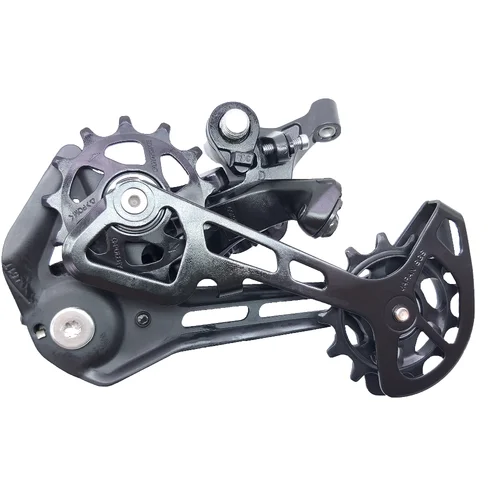 Imagen 2 del producto Nuevo Original SHIMANO DEORE desviador trasero RD-M6100-SGS SHADOW RD 1x12 velocidades RAPIDFIRE PLUS palanca de cambios derecha abrazadera banda 12V 12S