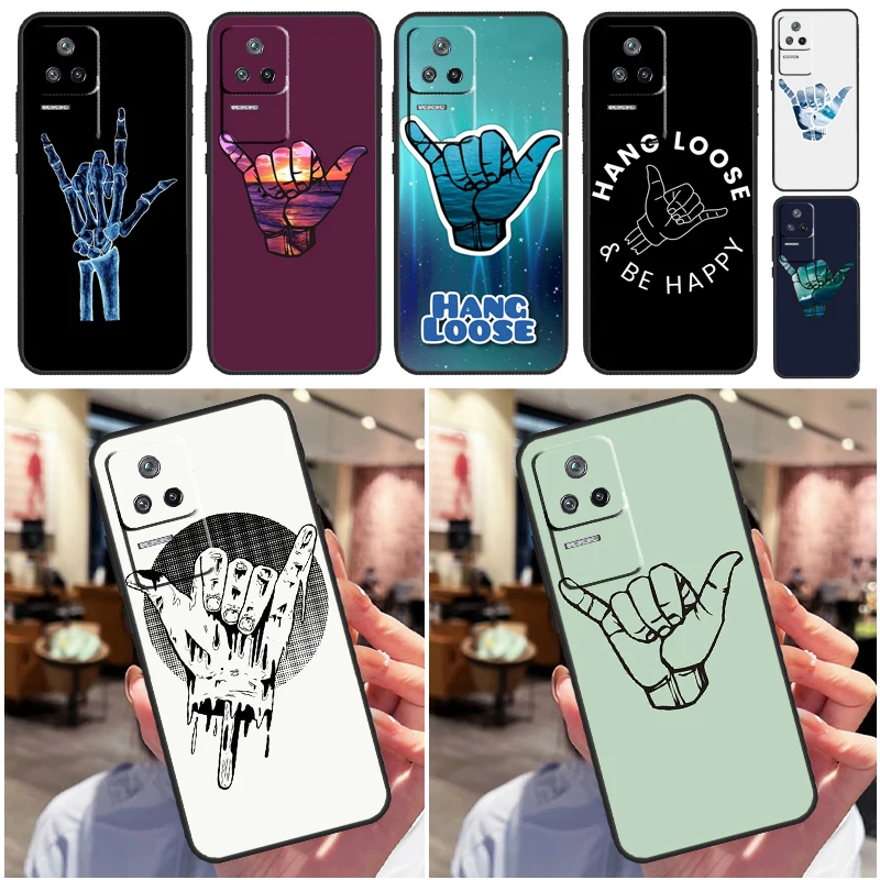 Surfer Surf Hang Loose Case For Xiaomi 13 12 Lite 12X 11T 12T Pro Cover For POCO F5 X5 X3 Pro X4 F4 GT F3 C40 M5s