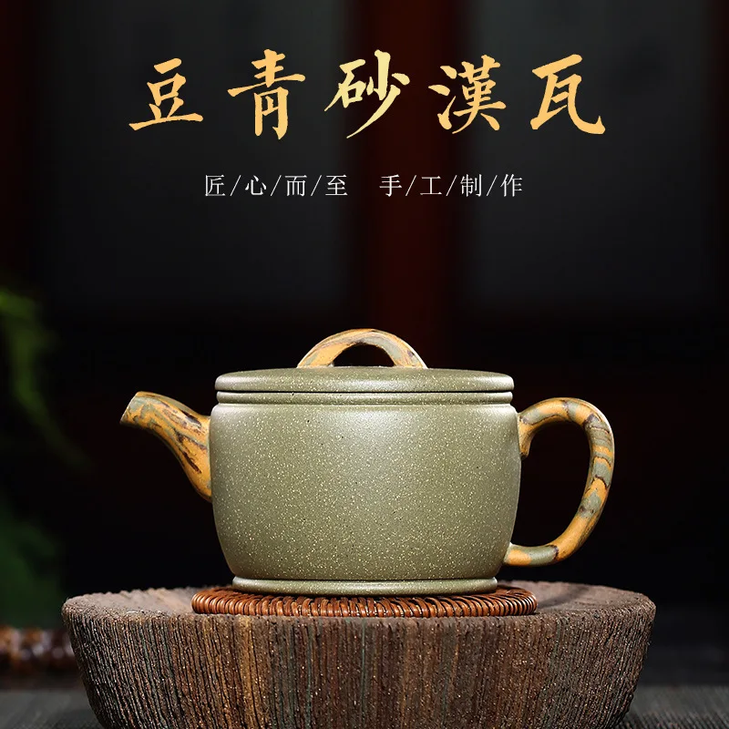 Green Clay Purple Clay Pot Wholesale Raw Ore Green Beans Sand Hanwa Pot Handmade Gift Rain Medium Sand One Piece Dropshipping Go