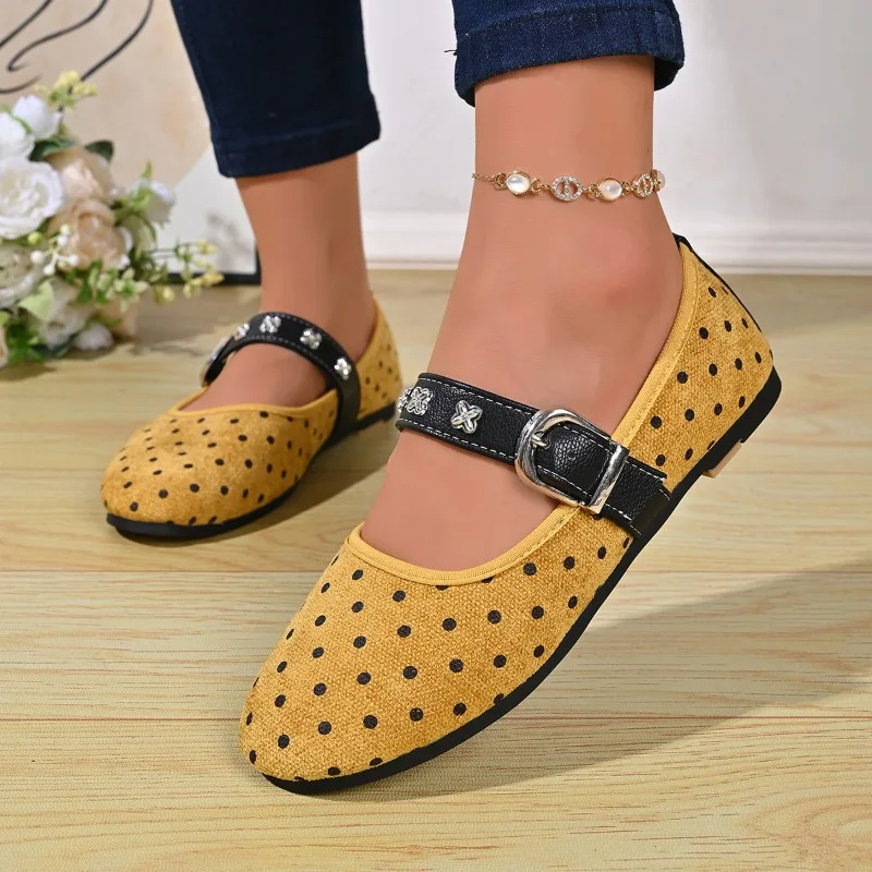 Designer Women Mary Jane Shoes Flats Sport Sneaker Buckle Loafers Shoes 2026 Autumn Trend Walking Running Shoes Ballet Zapatos