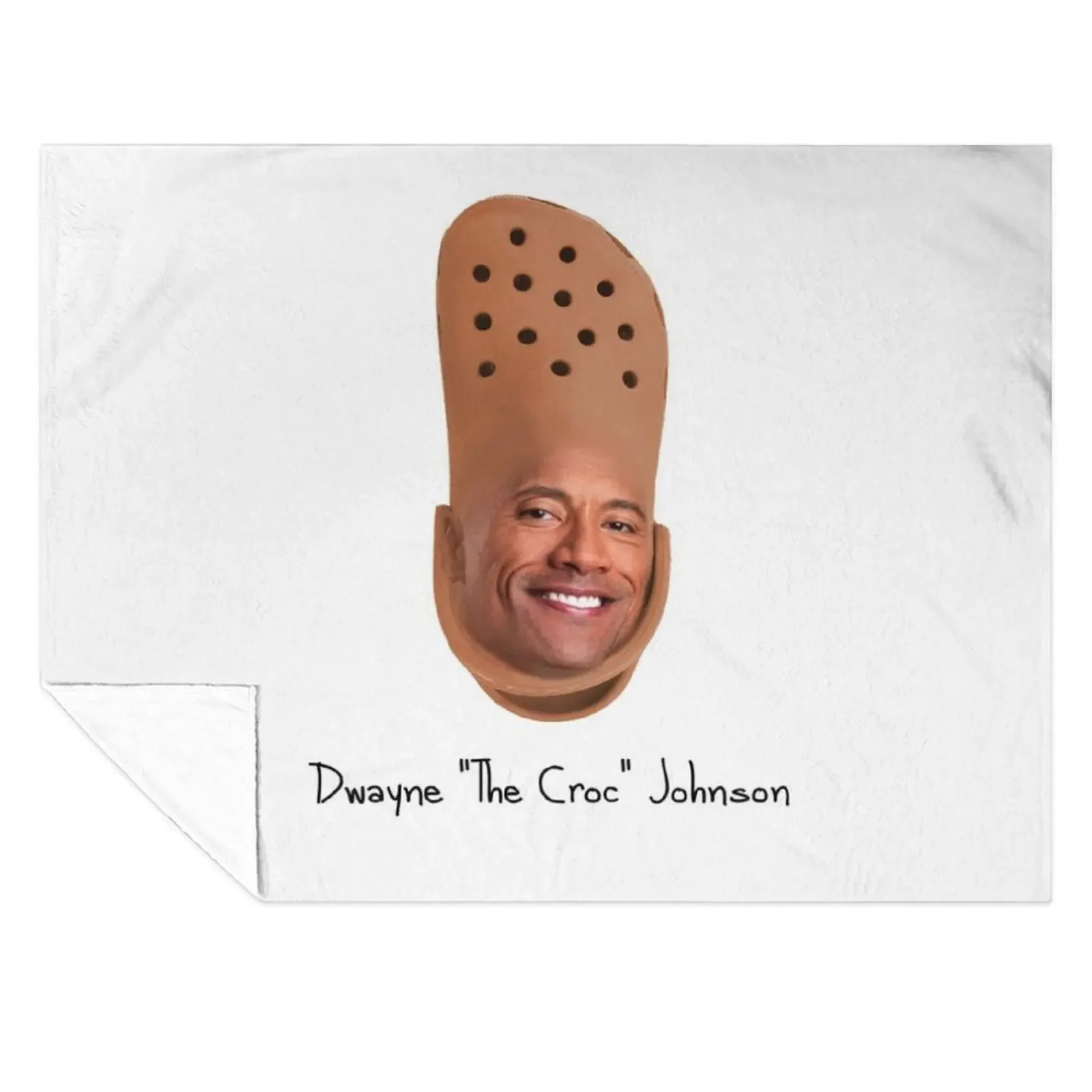 

Dwayne The Croc Johnson Throw Blanket blankets ands For Baby Kid'S Baby Blankets
