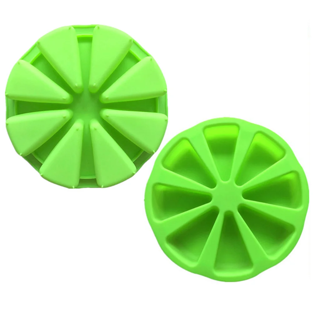 2 Buah Cetakan Kue Silikon Cetakan Kue Anti Lengket Dapat Digunakan Kembali untuk Permen Coklat Fondant Perlengkapan Memanggang Serbaguna Cetakan Mousse