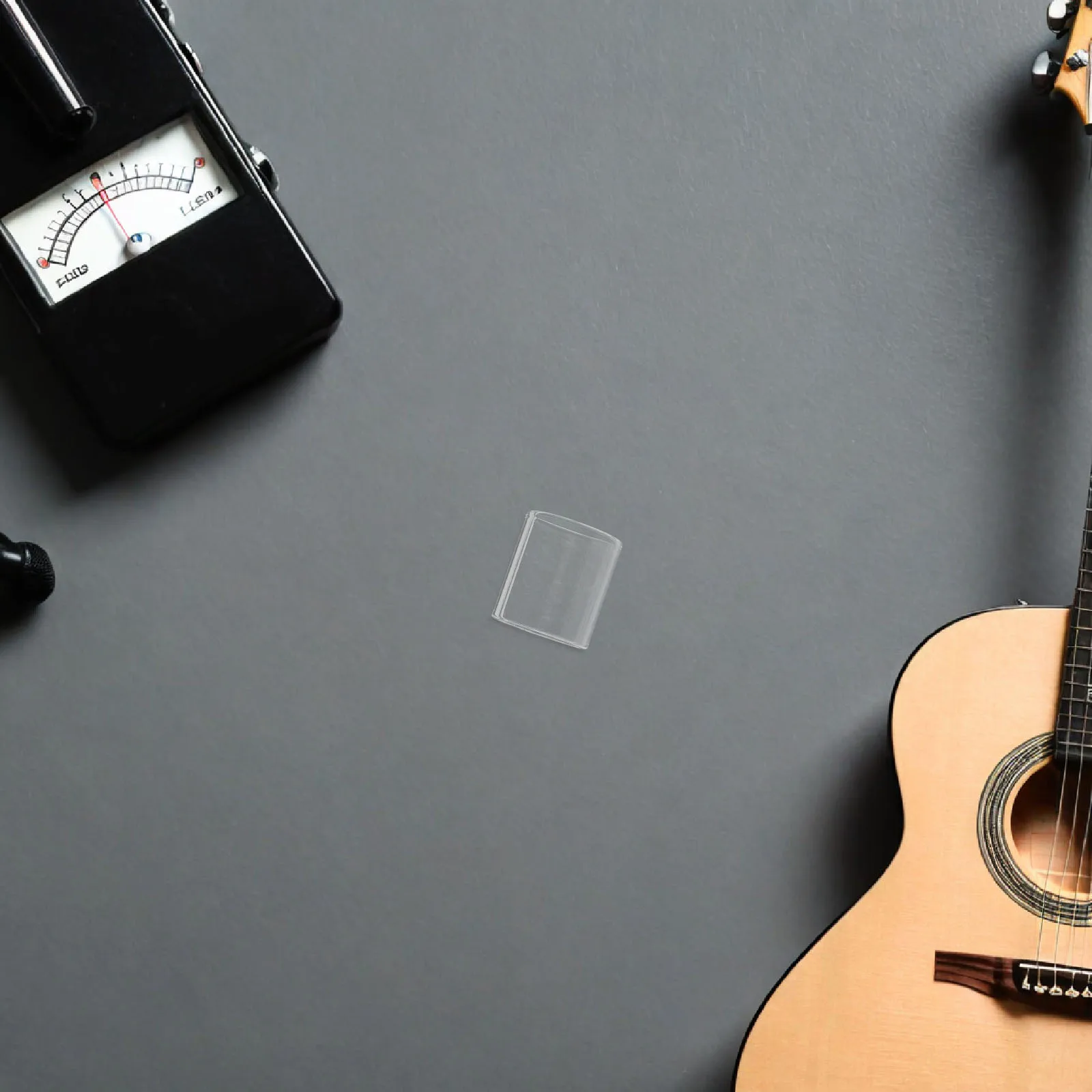 

Glass Finger Slide Bar 28Mm Professional Guitar Slide Smooth Sustain Clear Bright Sound for Electric Acoustic Banjo Ukulele