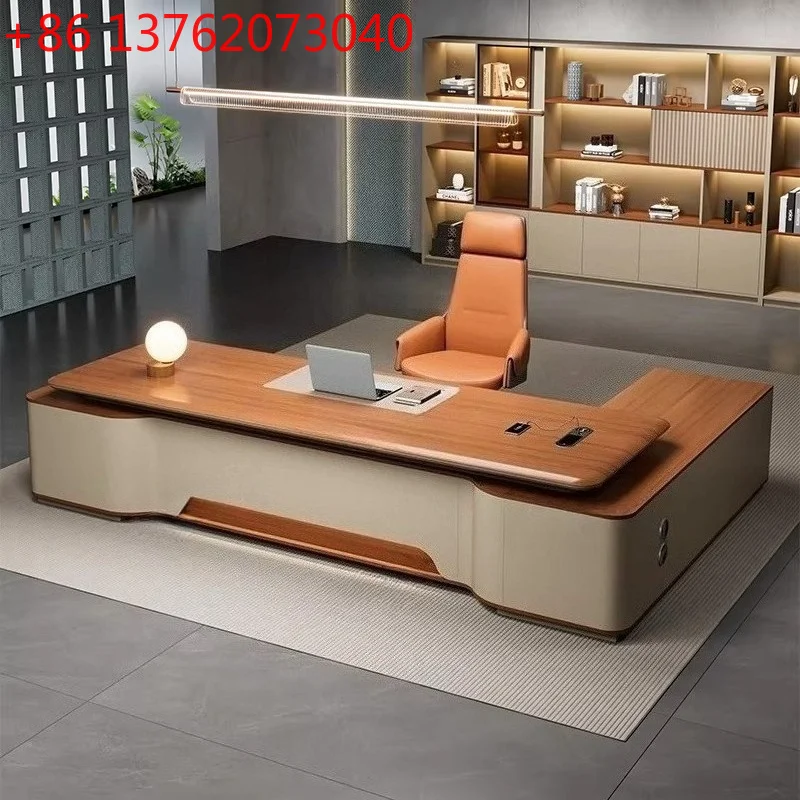 

Simple modern boss manager table computer desk Tables pliante Room desks Motion study desks Office table Office Furniture