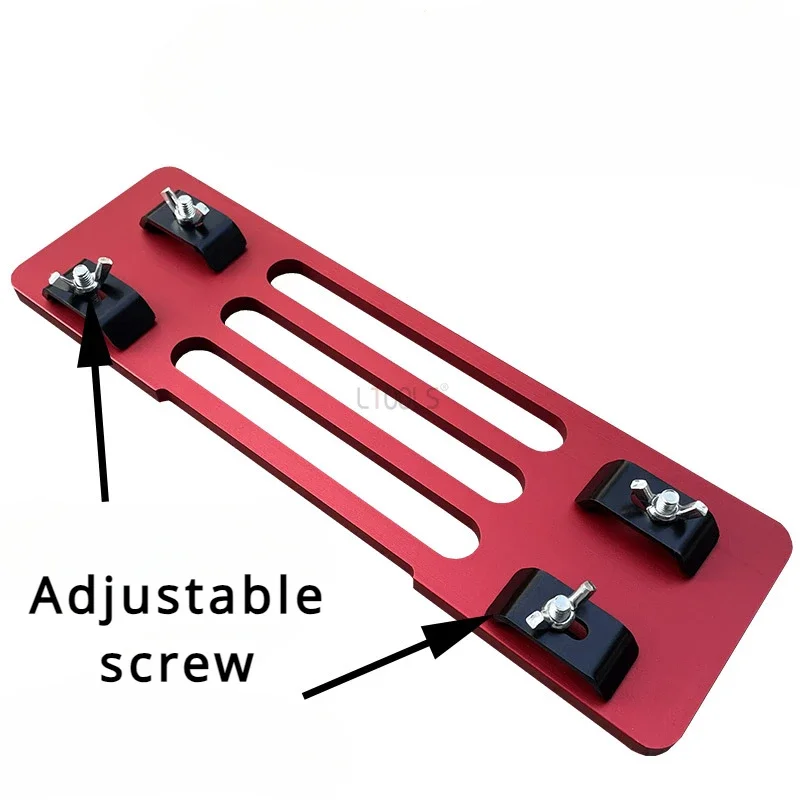 Carpentry Adjustable Cutting Wood Board Bracket Universal Base Plate for Marble Machine Handheld-saw Quick Positioning Bracket