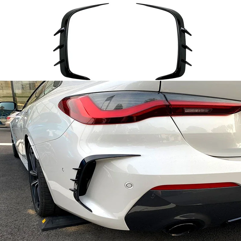 

Applicable to BMW 4 Series G22 G23 425i 430i M440i M Sport Rear Wind Knife Blade Car Stickers Modification