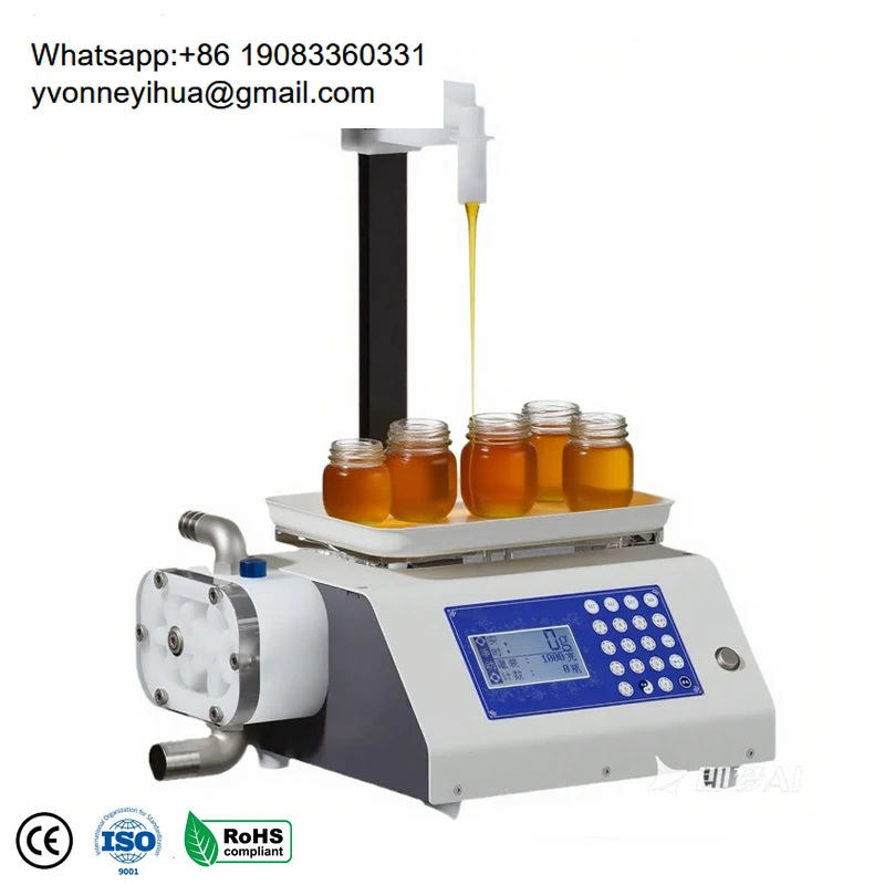 

Honey Filling Machine Small Digital Automatic Honey Jar Bottle Filling Machine Small For Honey