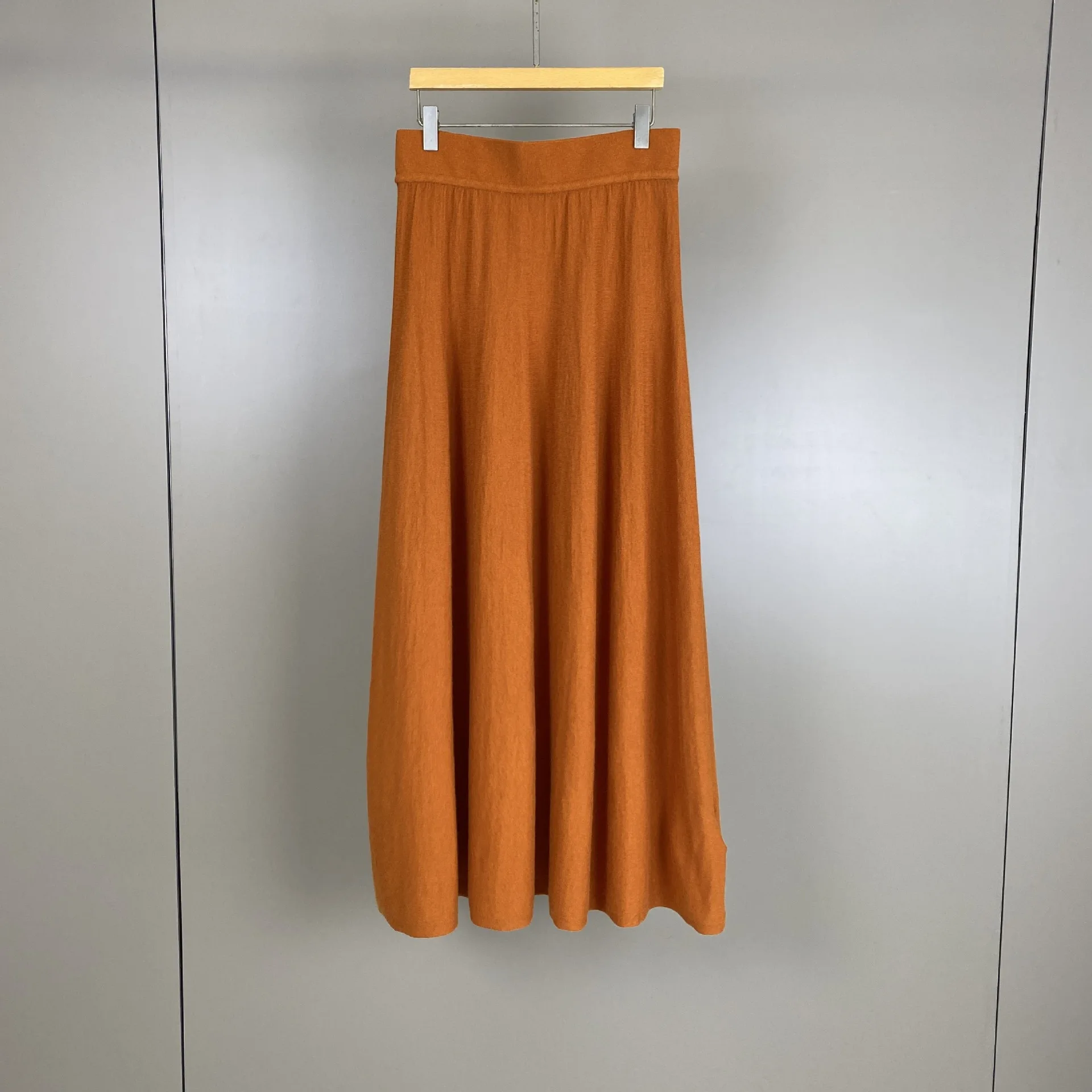 Women's 2026 Autumn Winter New Wool Knitted Vest With Elastic Waist Mid Length Skirt