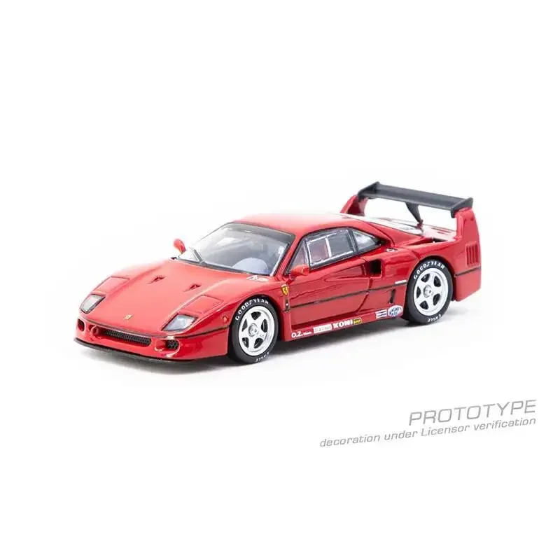 PreSale Tarmac Works 1:64 Ferrari F40 Rode Diecast Auto Model Collectie Speelgoed TW