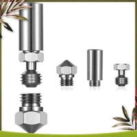 New-3Pcs 0.4Mm MK10 All Metal Hotend Kit Nozzle For Wanhao, Flashforge, Powerspec