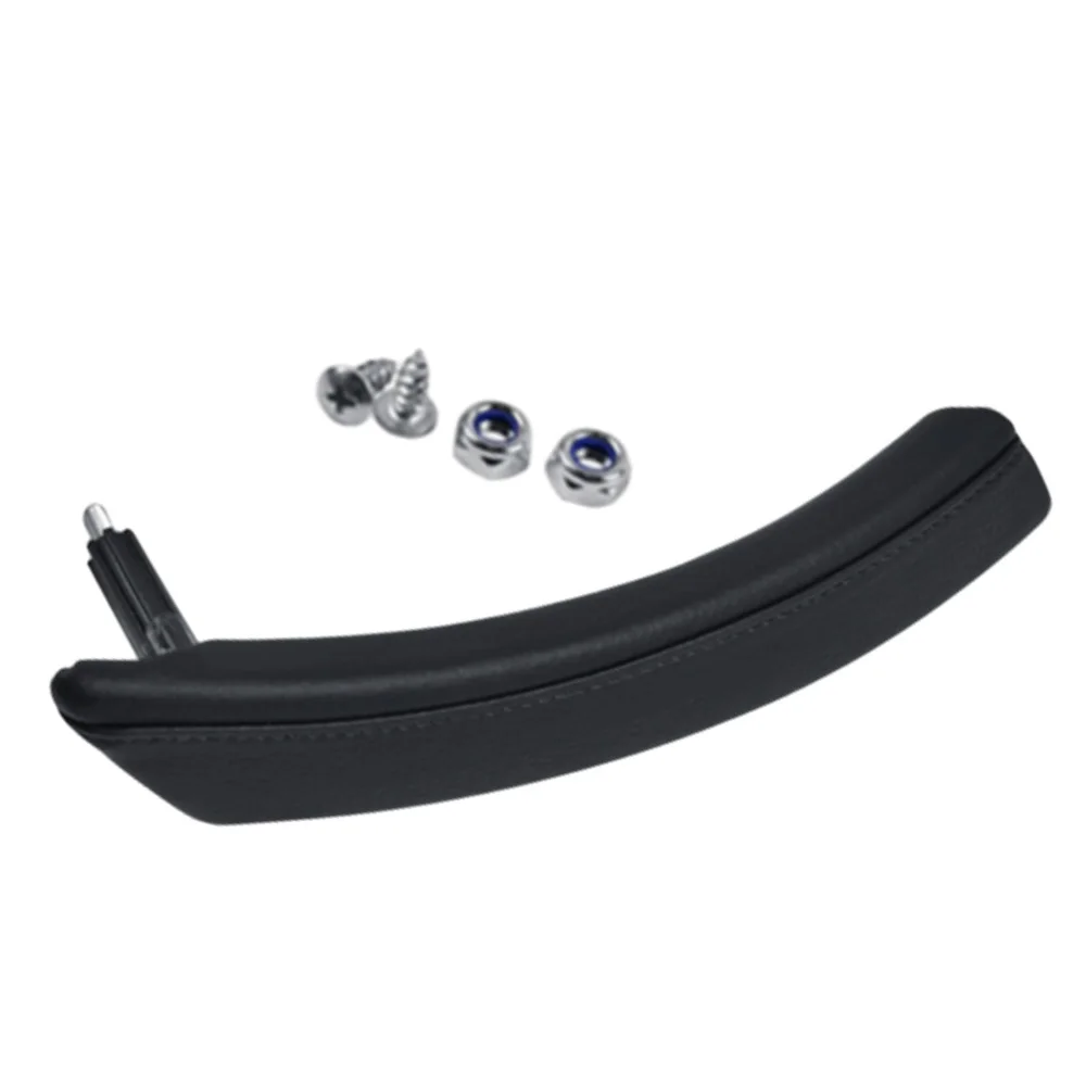 

Front Door Inner Pull Handle Assembly ABS and Artificial Leather 51416983863 Fit For BMW 5 Series E60 E61 2006-2010 Front Left