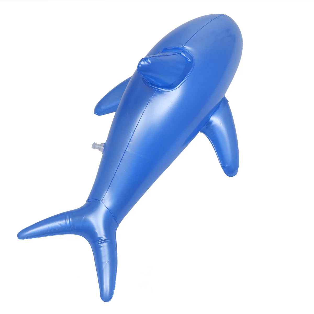 Inflatable Dolphin Blow Up Bath Time Toy Swimming Pool Beach Toy Party Favor Gift(Blue) blow up dolphin