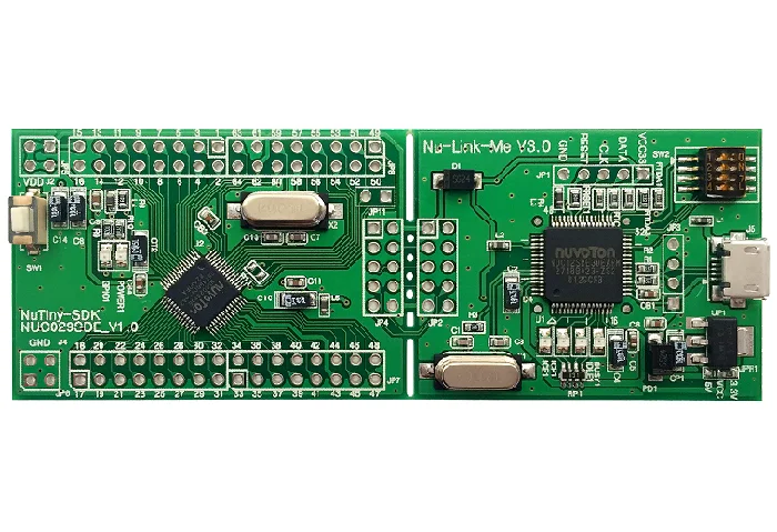 

nuvoton new tang architecture M SCM NuTiny-SDK-NUC029SDE development board