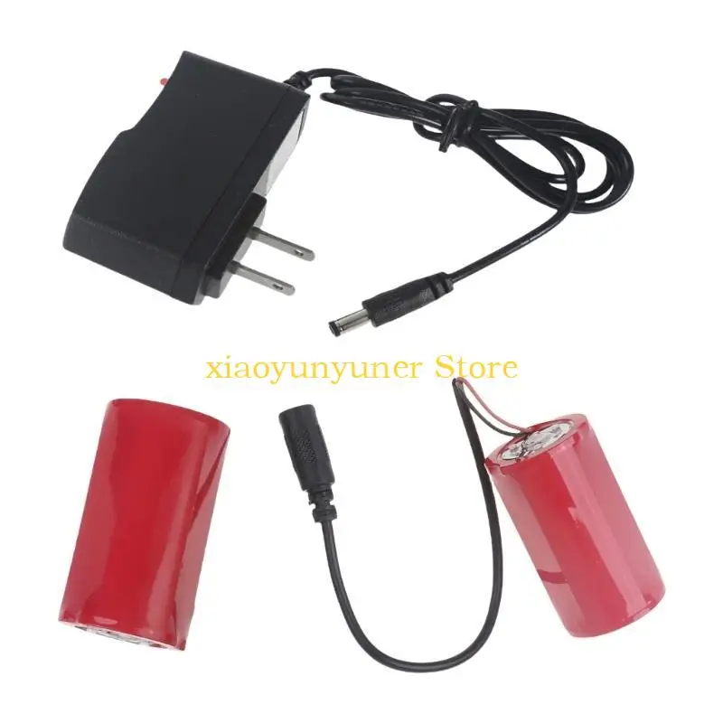 

P9JB 3V AC100V-240V Power Adapter for 3A LR20 D Batteries Substitution in Home Electronics Replaces 2x1.5V