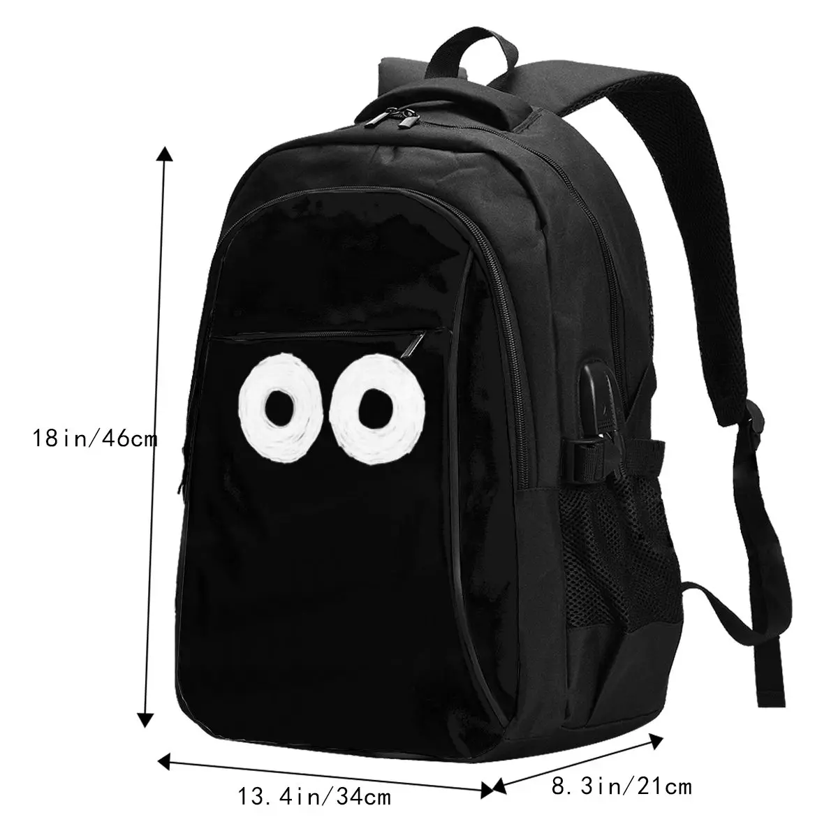 Porta USB Notebook Bags, Moda Tote, Viagem, Caminhadas Mochilas