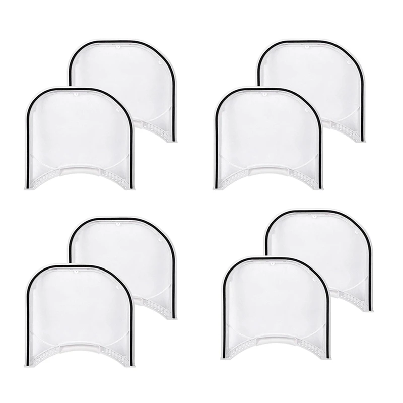 Комплект из 8 ворса для сушильной машины с фетровым уплотнением для 5231EL1003B DLE2512W DLE2514W