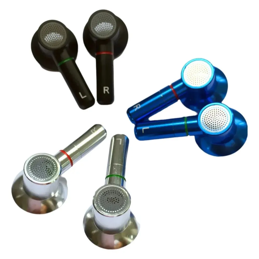 One คู่14.8มม.15.4มม.ลำโพงเต็มรูปแบบเปิดด้านหลังหูฟังโลหะ MMCX หูฟังแบบแบนเคส